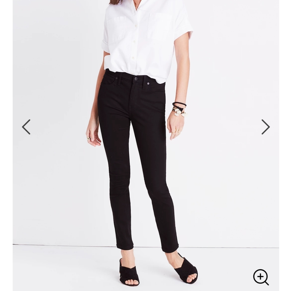 Madewell Black Skinny Jeans for Women